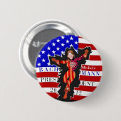 Michele Bachmann 2012 Ronde Button 5,7 Cm (Voorkant /achterkant)