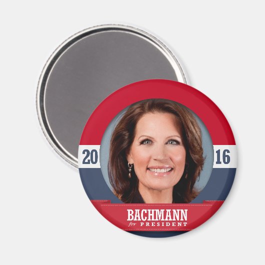 MICHELE BACHMANN 2016 MAGNEET (Voorkant / Achterkant)