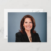 Michele Bachmann Briefkaart (Voorkant / Achterkant)