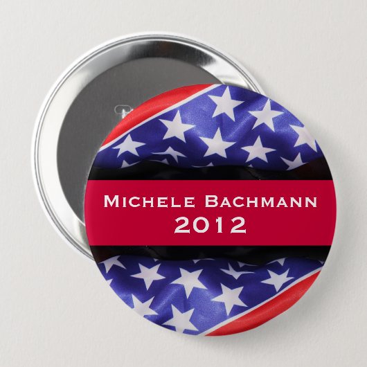 Michele BACHMANN Campaign Button 2012 (Voorkant /achterkant)