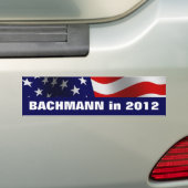 Michele Bachmann in 2012 Bumpersticker (Op auto)