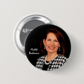 Michele Bachmann Ronde Button 5,7 Cm (Voorkant /achterkant)