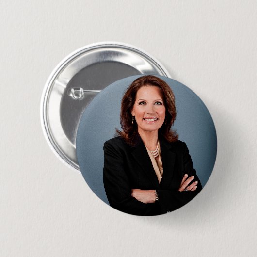 Michele Bachmann Ronde Button 5,7 Cm (Voorkant /achterkant)