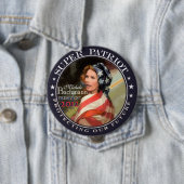 Michele Bachmann, Super Patriot Ronde Button 4,0 Cm (In situ)