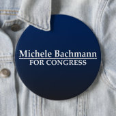 Michele Bachmann voor het Congres Ronde Button 6,0 Cm (In situ)