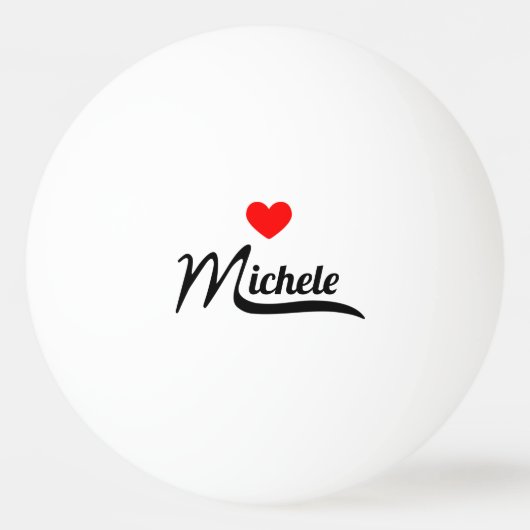 Michele Pingpongbal (Voorkant)