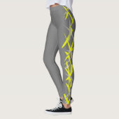 Michelle Add Jouw naam Abstracte Art Leggings (Links)
