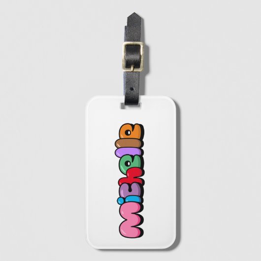 Michelle Bagagelabel (Voorkant (verticaal))