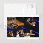 Michelle & Barack Obama Love Briefkaart (Voorkant / Achterkant)