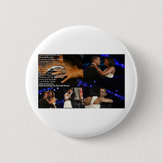 Michelle & Barack Obama Love Ronde Button 5,7 Cm