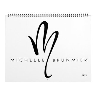 Michelle Brunmier 2012 Agenda (groot) Kalender