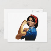 MICHELLE DE RIVETER BRIEFKAART (Voorkant / Achterkant)