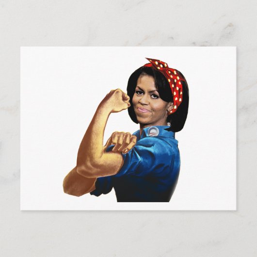 MICHELLE DE RIVETER BRIEFKAART (Voorkant)
