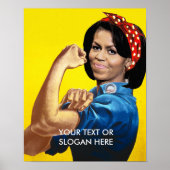 MICHELLE DE RIVETER POSTER (Voorkant)