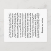 Michelle Duppong Aankondigingskaart (Achterkant)