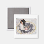 Michelle en Barack Obama Magneet (Voorkant / Achterkant)