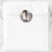 Michelle en Barack Obama Ronde Sticker (Tas)