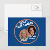 Michelle Jill First Dames Briefkaart (Voorkant / Achterkant)