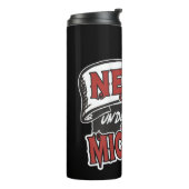 Michelle Name onderschat Michelle Funny M Thermosbeker (Gedraaid links)