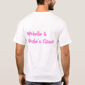 Michelle & Nicole's Kast T-shirt (Achterkant)