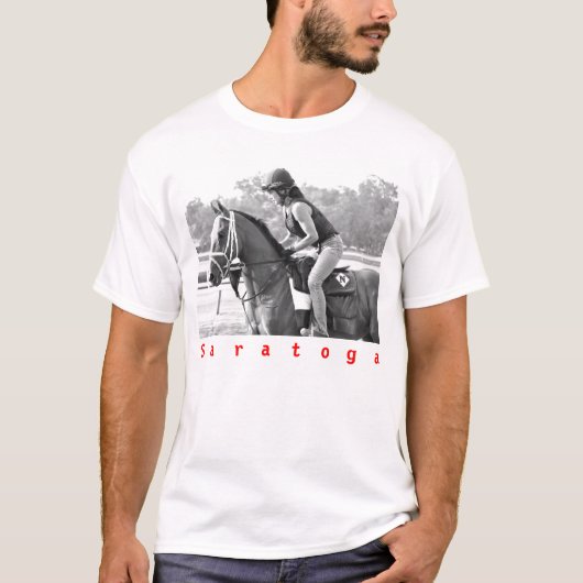 Michelle Nihei-training op openingsdag in de ruimt T-shirt (Voorkant)