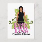 Michelle O Briefkaart " meisjesliefde" (Voorkant)