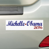 Michelle Obama 2016 Bumpersticker (Op auto)