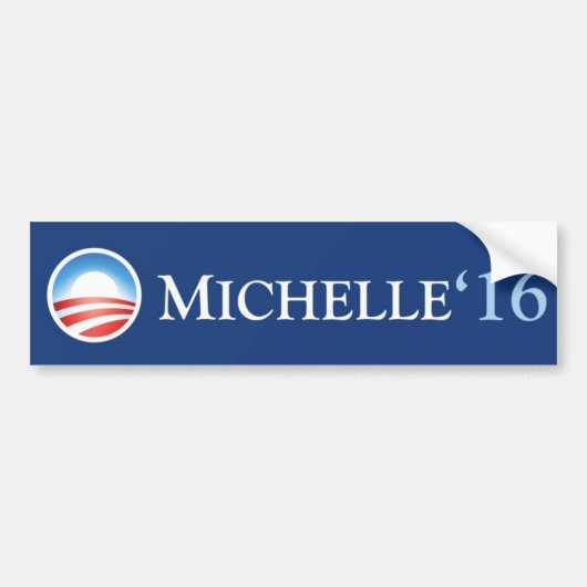 Michelle Obama 2016 bumpersticker (Voorkant)