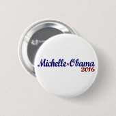 Michelle Obama 2016 Ronde Button 5,7 Cm (Voorkant /achterkant)
