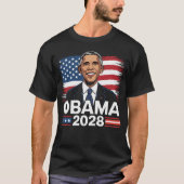 Michelle Obama 2028 President T-shirt - Hope & Cha (Voorkant)