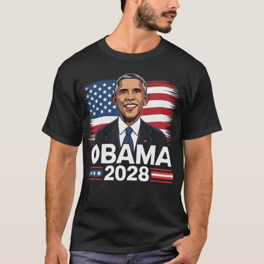 Michelle Obama 2028 President T-shirt - Hope & Cha (Voorkant)