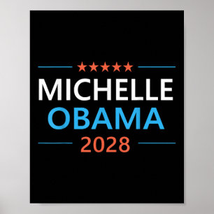 Michelle Obama 2028 voor President-Democraten Poster