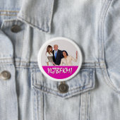 Michelle Obama aan Melania Trump: YGTBFKM! Ronde Button 7,6 Cm (In situ)