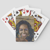 Michelle Obama betaalkaarten Pokerkaarten (Achterkant)