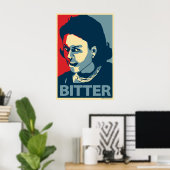Michelle Obama - Bitter: OHP Poster (Thuiskantoor)