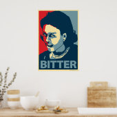 Michelle Obama - Bitter: OHP Poster (Keuken)