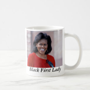 michelle obama, Black First Lady Koffiemok
