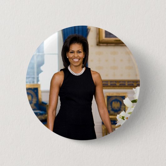Michelle Obama Button (Voorkant)