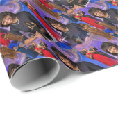 Michelle Obama Cadeaupapier (Rol Hoek)