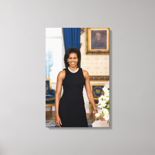 Michelle Obama Canvas Print