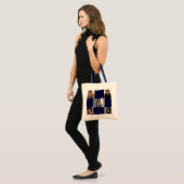MICHELLE OBAMA Canvas tas (Voorkant (model))