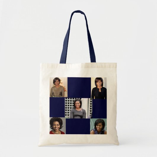 MICHELLE OBAMA Canvas tas (Voorkant)