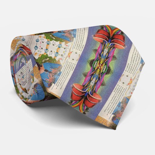 Michelle Obama Climate Change Biodiversity Quote Stropdas (Opgerold)