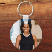MICHELLE OBAMA Collectors Sleutelhanger (Voorkant)