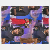 Michelle Obama deken (Voorkant (Horizontaal))