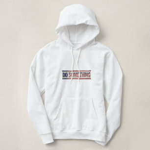 MICHELLE OBAMA 'DOE IETS' Vrouwen Hoodie