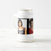 MICHELLE OBAMA, EERSTE LADY STEIN BIERPUL (Voorkant links)