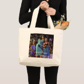 Michelle Obama en Daughters Grote Tote Bag (Voorkant (product))