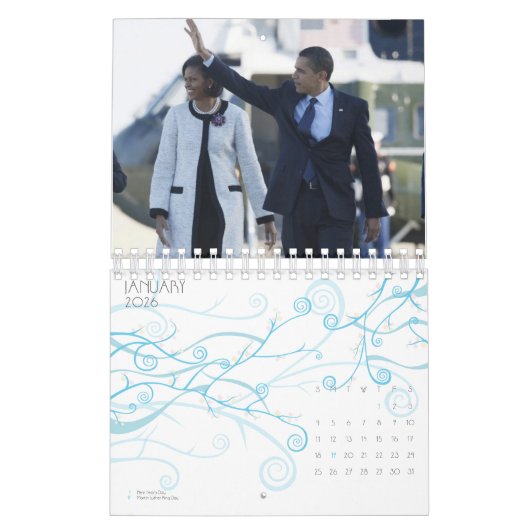 MICHELLE OBAMA EUROPEAN ADVENTURE KALENDER (Jan 2026)