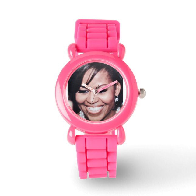 MICHELLE OBAMA, FIRST LADY-horloge Horloge (Voorkant)